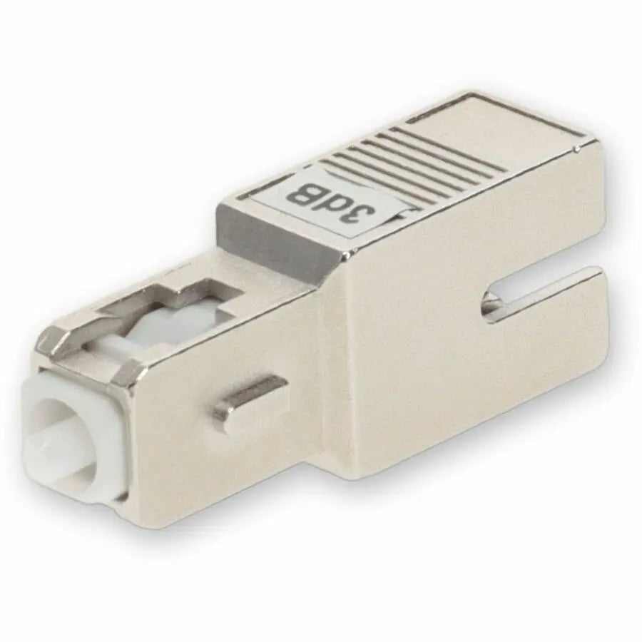 AddOn 2-Pack 3dB Fixed SC Male to SC Female OS1 Single-Mode Fiber Optic Attenuators