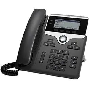 Cisco 7821 IP Phone - Charcoal Wall Mountable VoIP Phone with PoE and Crystal Clear Audio