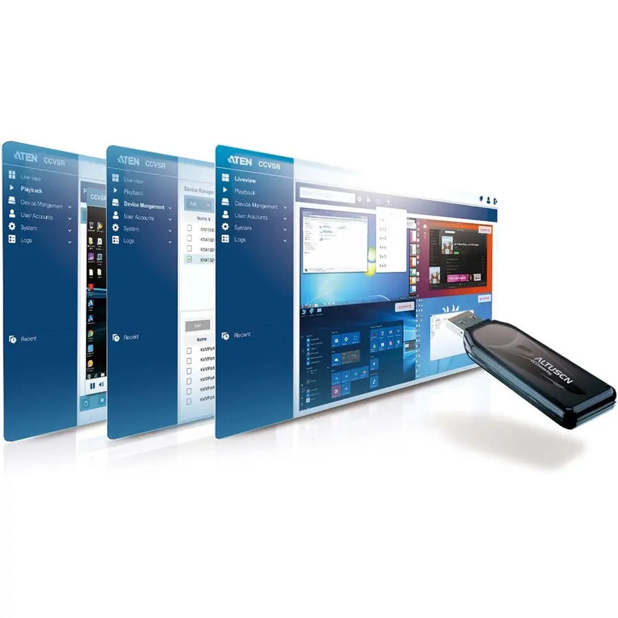 ATEN Control Center Video Session Recorder (CCVSR08) – 8 Node KVM Session Recording Software