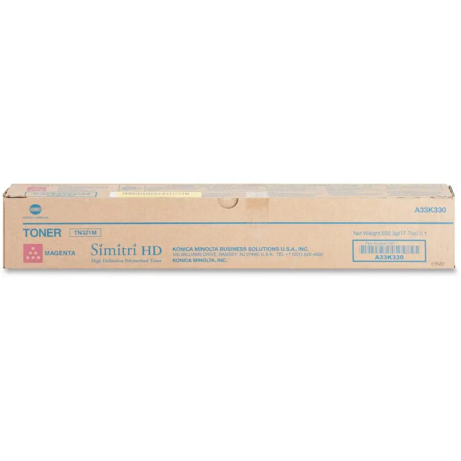 Konica Minolta Bizhub C224 Toner Cartridge - Original TN321M for Sharp Prints and Long-Lasting Performance