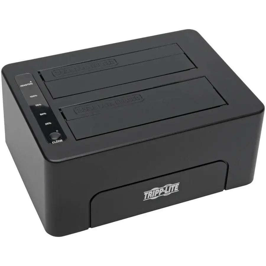 Eaton Corporation Tripp Lite U339-002 USB 3.0 Dual SATA Hard Drive Docking Station with Cloning