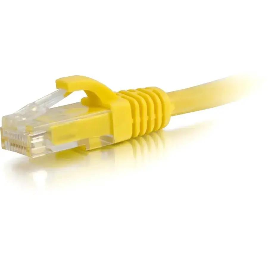 Legrand Group C2G 6-inch Cat5e Snagless Unshielded (UTP) Network Patch Cable - Yellow by Legrand Group