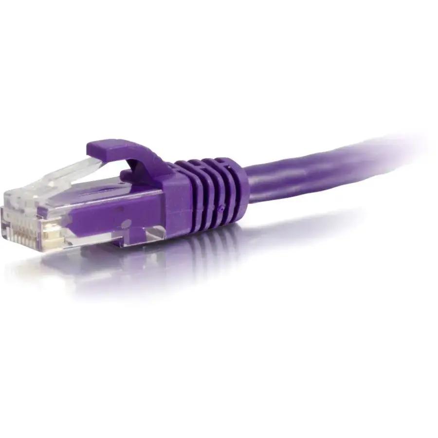 C2G 6-inch Cat6 Snagless Unshielded Ethernet Patch Cable - Purple by Legrand Group