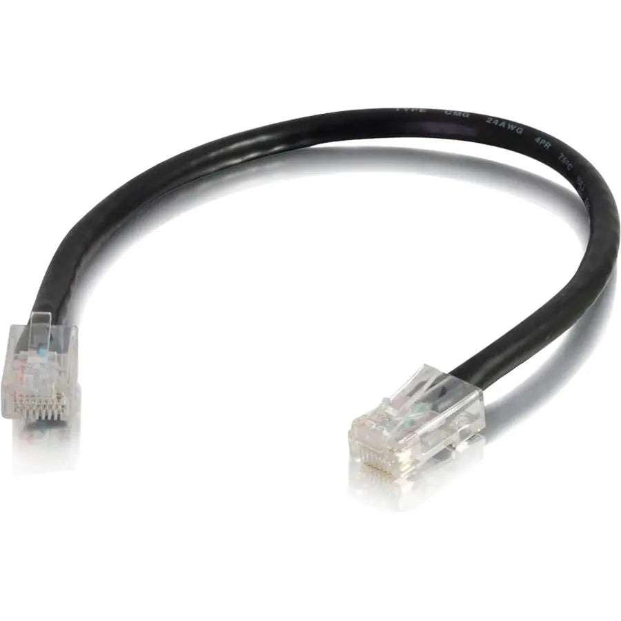 C2G 6-Inch Cat6 Unshielded Ethernet Patch Cable - Black, Legrand Group Part 00963