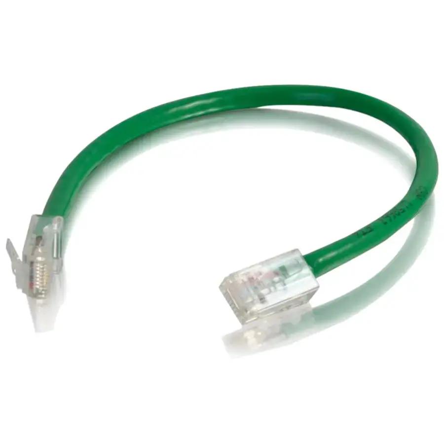 C2G 6-inch Cat6 Non-Booted Unshielded (UTP) Network Patch Cable - Green by Legrand Group
