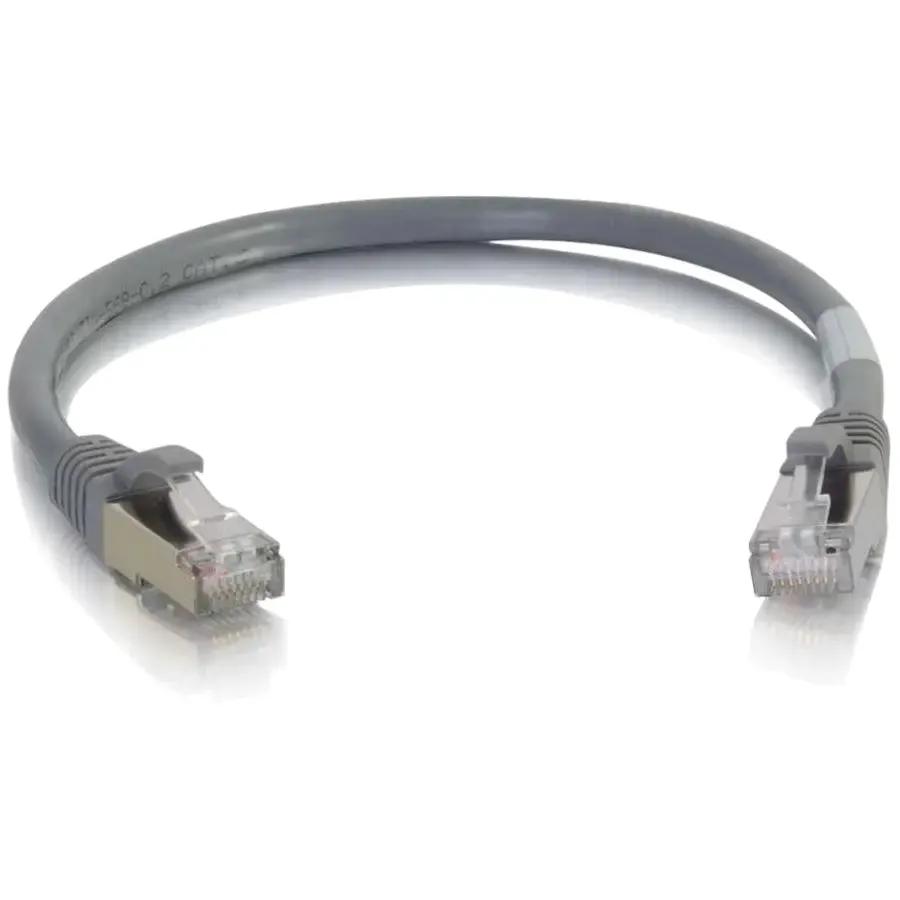 Legrand Group C2G 6in Cat6a Snagless Shielded (STP) Network Patch Cable - Gray by Legrand Group