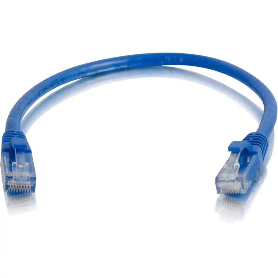 C2G Legrand Group 6in Cat6a Snagless Unshielded Ethernet Patch Cable - Blue by Legrand Group