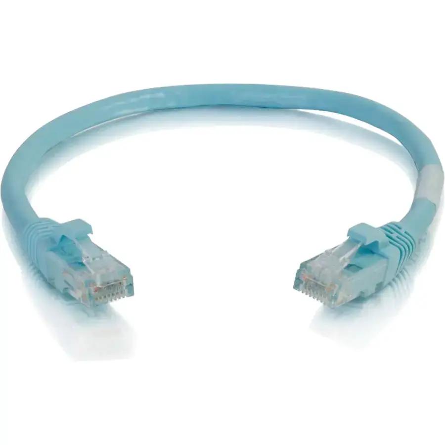 Legrand Group C2G 6in Cat6a Snagless Unshielded (UTP) Network Patch Cable - Aqua by Legrand Group