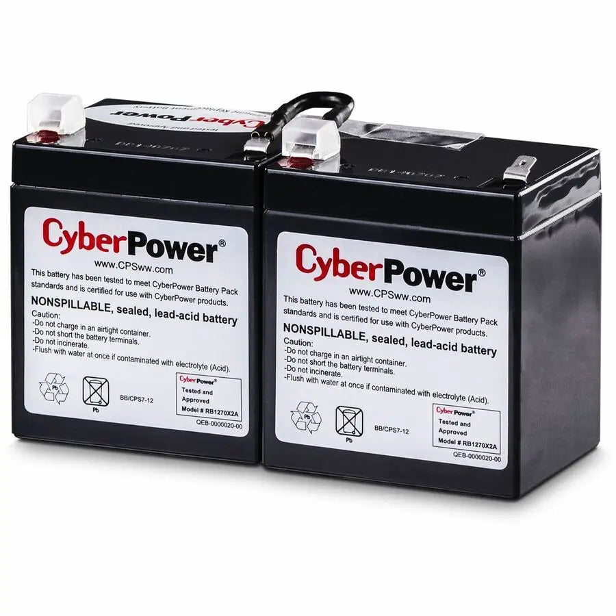 CyberPower RB1270X2A Replacement Battery Cartridge for CP1350PFCLCD UPS