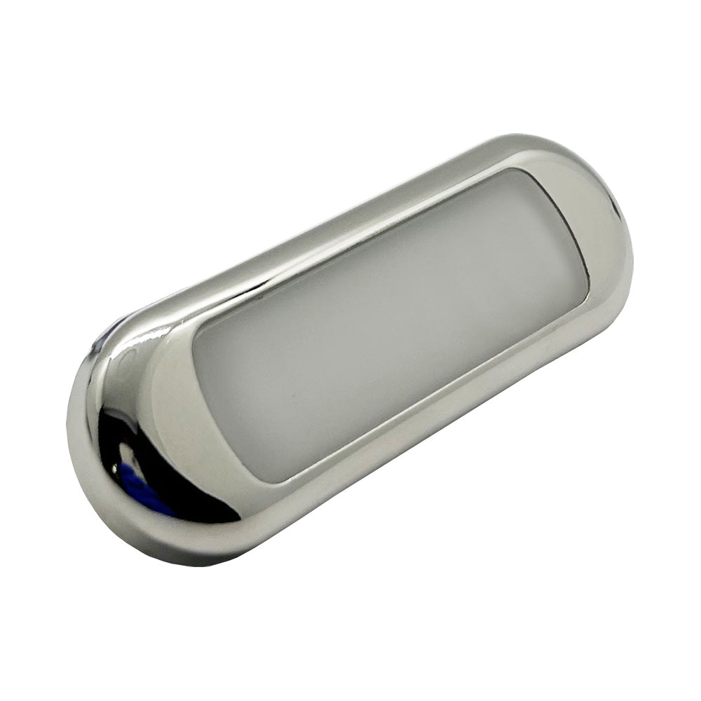 Shadow-Caster LED Lighting SCM-CLX-RGBW-SS RGBW Courtesy Light with Stainless Steel Bezel