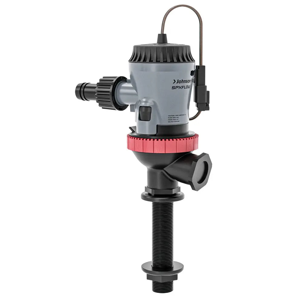 Johnson Pump Aqua O2 Flex Mount 500 GPH Aerator Pump - 12V for Marine and Aquaculture Applications