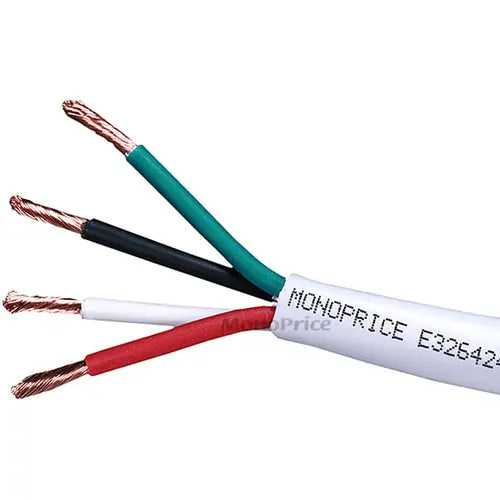 Monoprice 250ft 16AWG CL2 Rated 4-Conductor In-Wall Speaker Cable