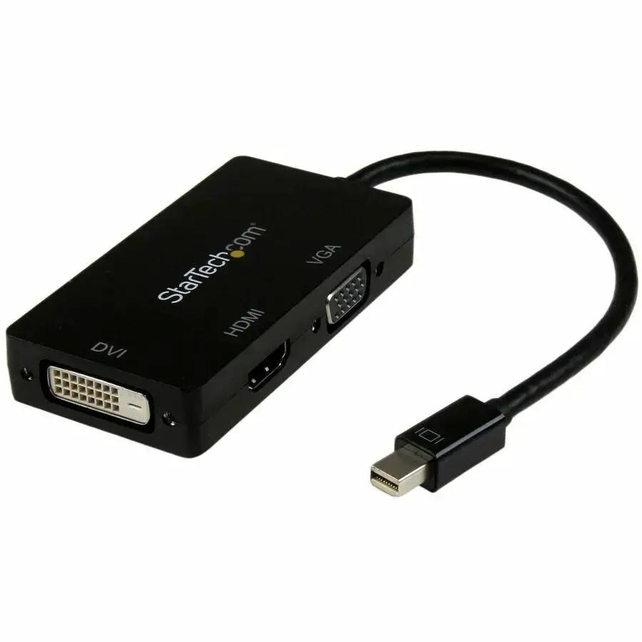 StarTech.com MDP2VGDVHD Mini DisplayPort 3-in-1 Adapter for HDMI, VGA, and DVI Displays by StarTech.com