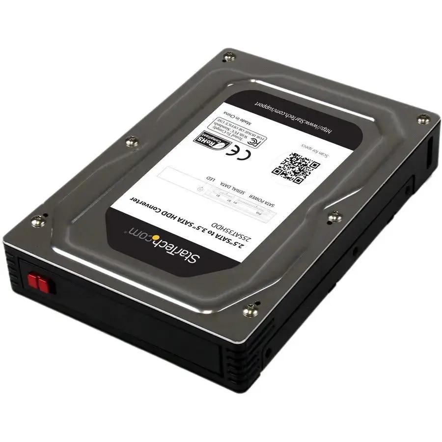 StarTech.com 25SAT35HDD 2.5" to 3.5" SATA Hard Drive Adapter Enclosure with Support for SSD and HDD up to 12.5mm by StarTech.com