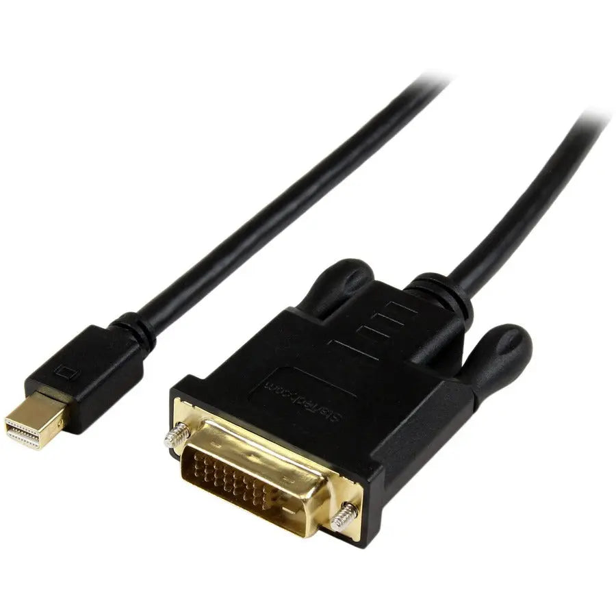 StarTech.com 6ft Mini DisplayPort to DVI Cable – Active Mini DisplayPort to DVI-D Adapter for High-Resolution Video