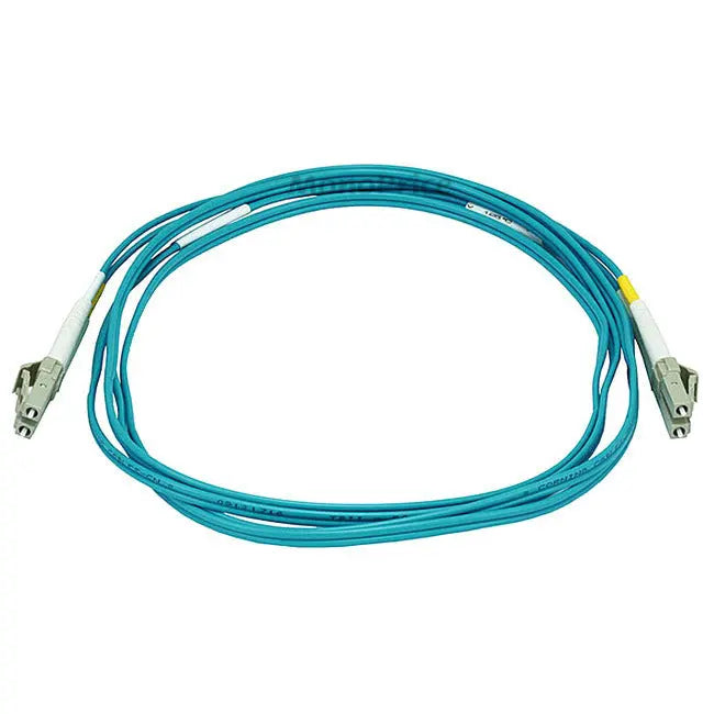 Monoprice Fiber Optic Network Cable (Part #6386) – High-Speed LC Male Connector, Aqua Green