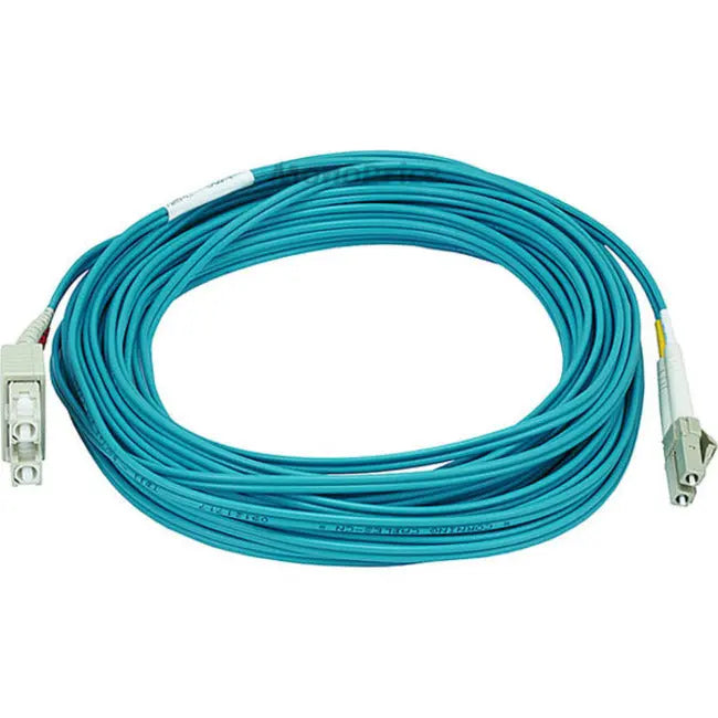 Monoprice Fiber Optic Network Cable Part #6394 – Green, 10 ft, High-Speed Data Transmission