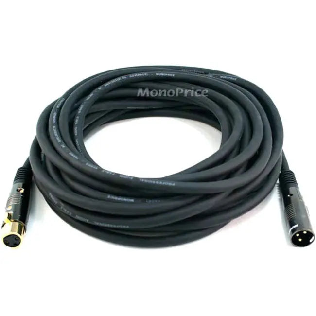 Monoprice Premier XLR Audio Cable - Female, Professional Balanced Microphone Cable