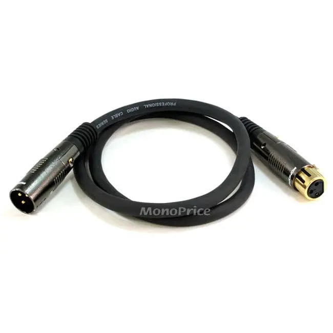 Monoprice Premier XLR Audio Cable - Professional Balanced Microphone and Audio Interconnect