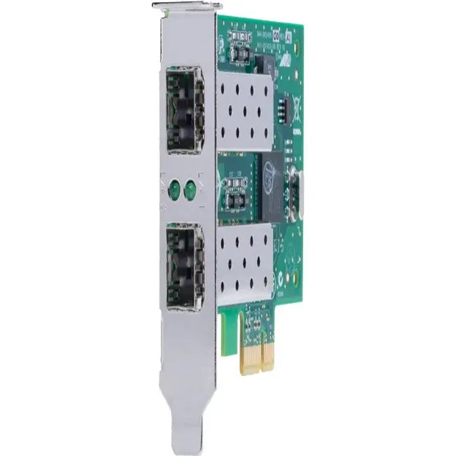 Allied Telesis AT-2911SFP/2 Gigabit Ethernet Card with SFP Slot and PCIe x1 Interface
