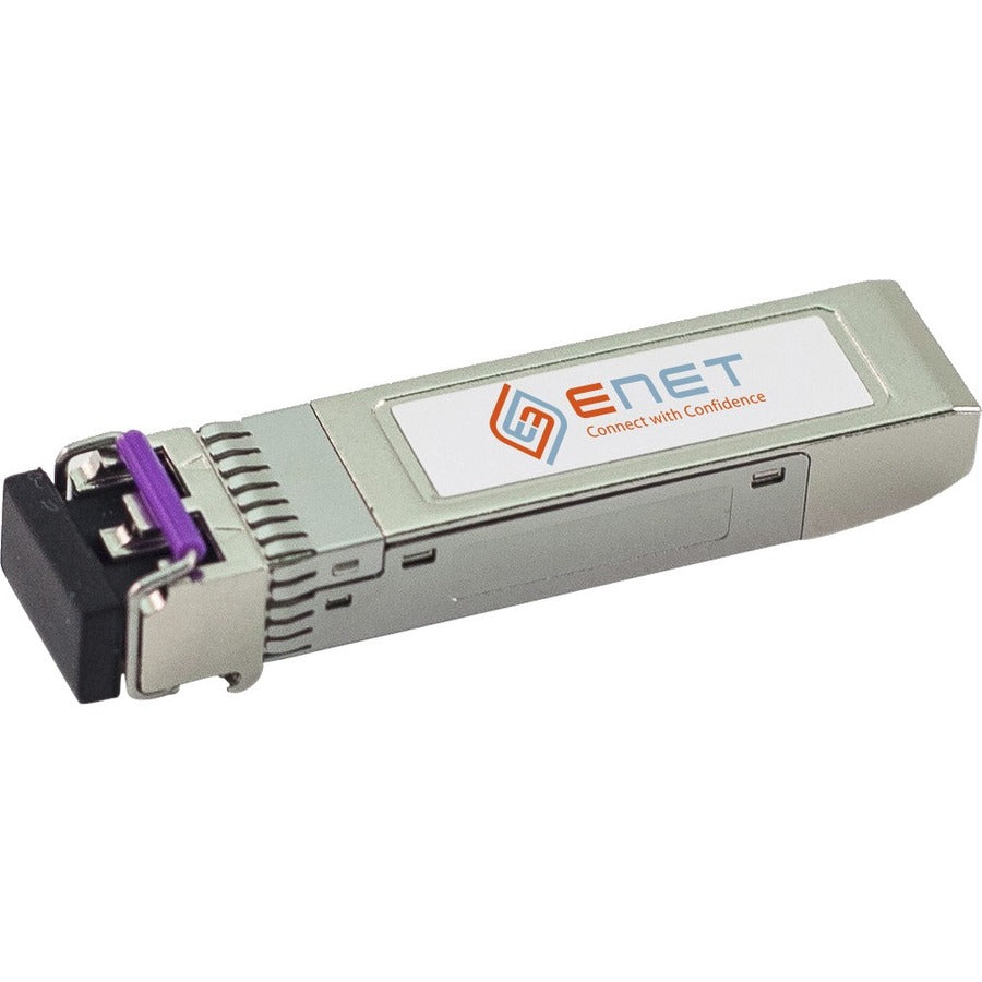 ENET 0061003021 TAA Compliant 1000BASE-CWDM SFP Transceiver - 1490nm, 80km, Single-Mode Fiber, LC Connector