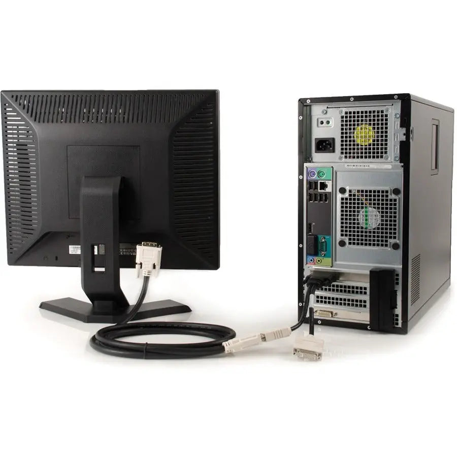C2G 6ft DVI-D Dual Link Video Cable for Flat Panel Monitors - Black by Legrand Group