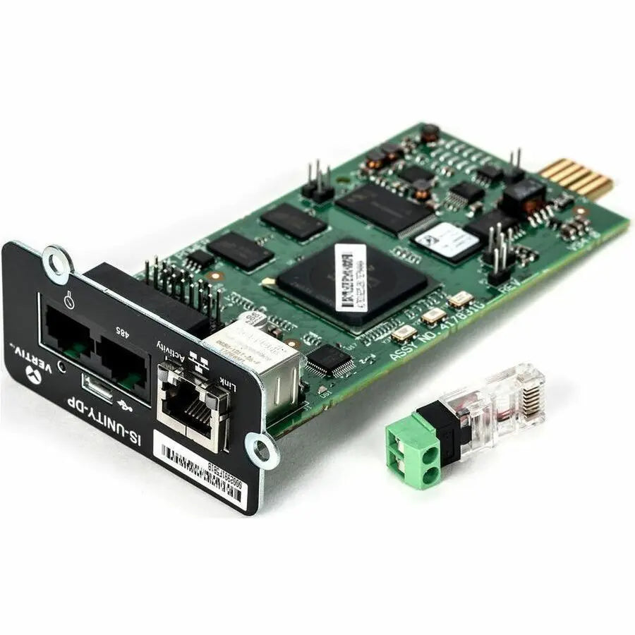Vertiv Liebert IntelliSlot Unity-DP Network Card for Remote Monitoring and Management