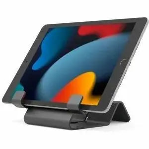 Compulocks Universal Tablet Holder with Keyed Cable Lock - Black (Model CL12UTHBB)