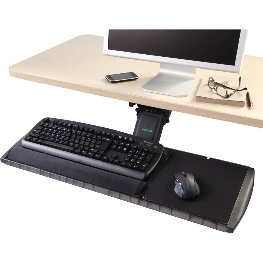 Kensington SmartFit Modular Platform Keyboard and Mouse Tray - Black, Part Number K60718USF
