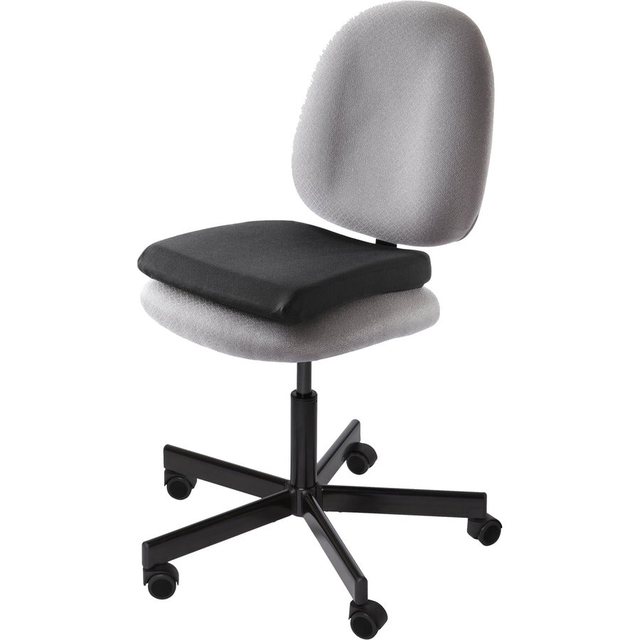 Kensington Memory Foam Seat Rest with Supportive Memory Foam and Black Fabric Cover