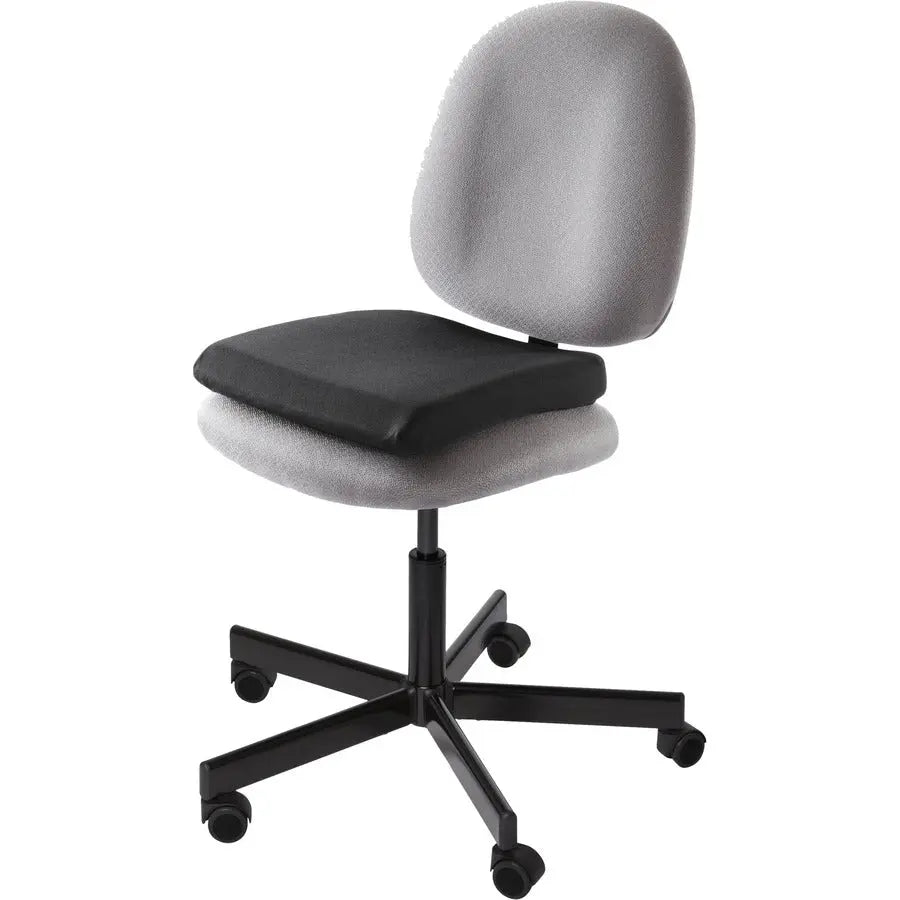 Kensington Memory Foam Seat Rest with Supportive Memory Foam and Black Fabric Cover
