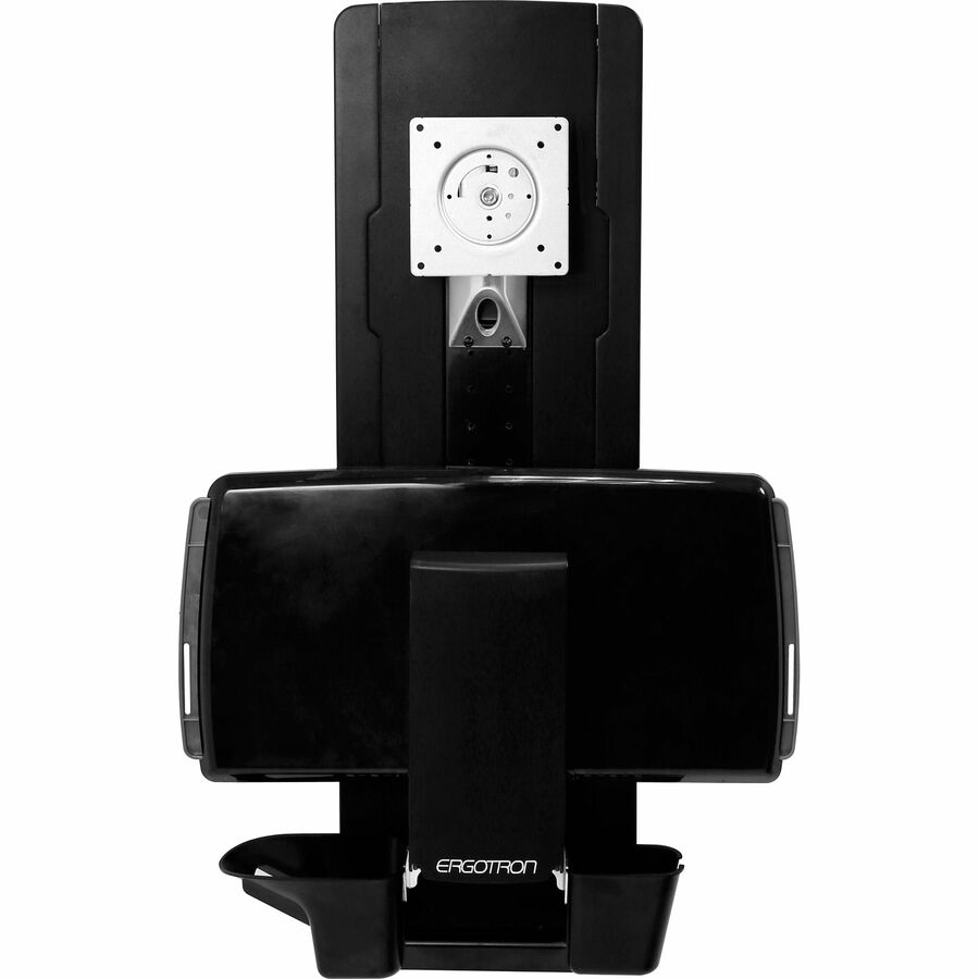 Ergotron StyleView Sit-Stand Vertical Lift for Flat Panel Displays - Black