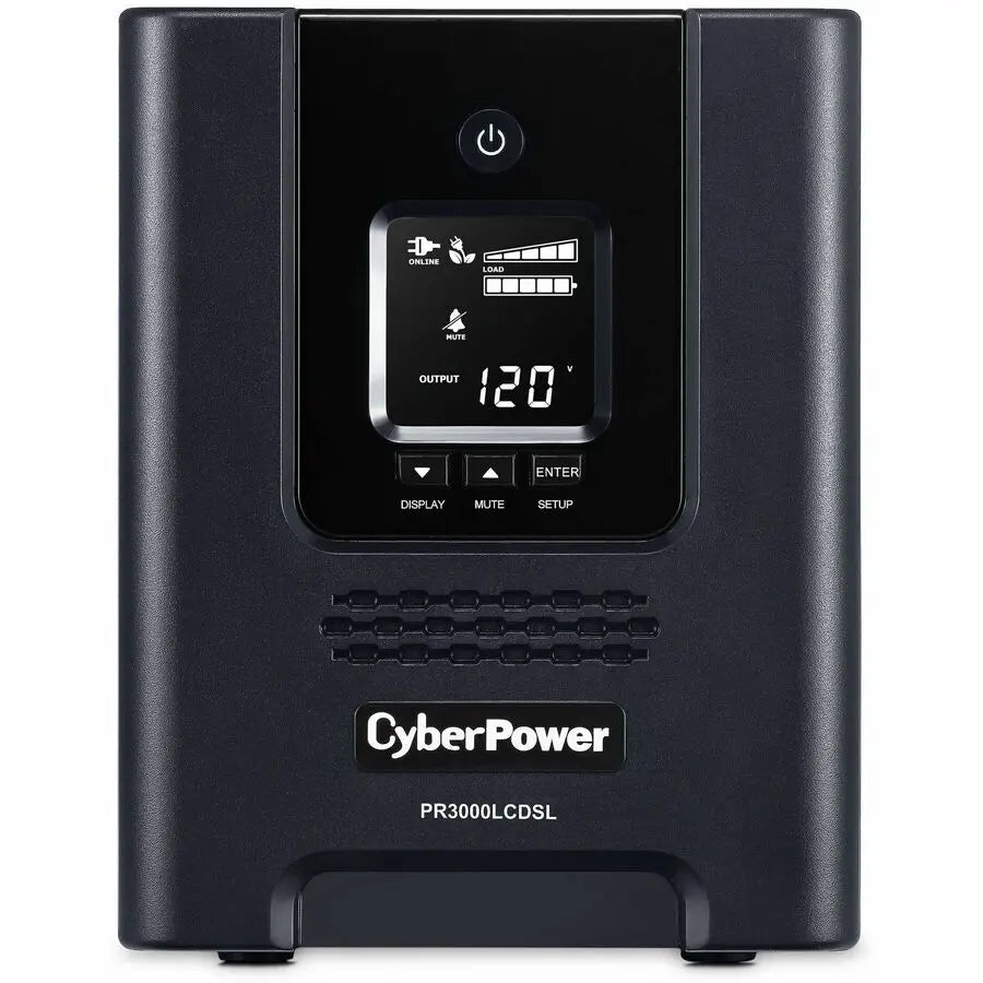 CyberPower PR3000LCDSL Smart App Sinewave UPS System for Business & Servers
