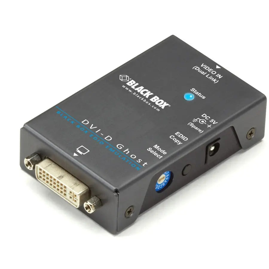 Black Box DVI-D EDID Ghost Video Emulator for Optimal Display Resolution