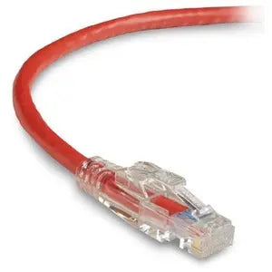 Black Box GigaTrue 3 Cat6 UTP Patch Network Cable - 5 ft Red, 550 MHz, Lockable