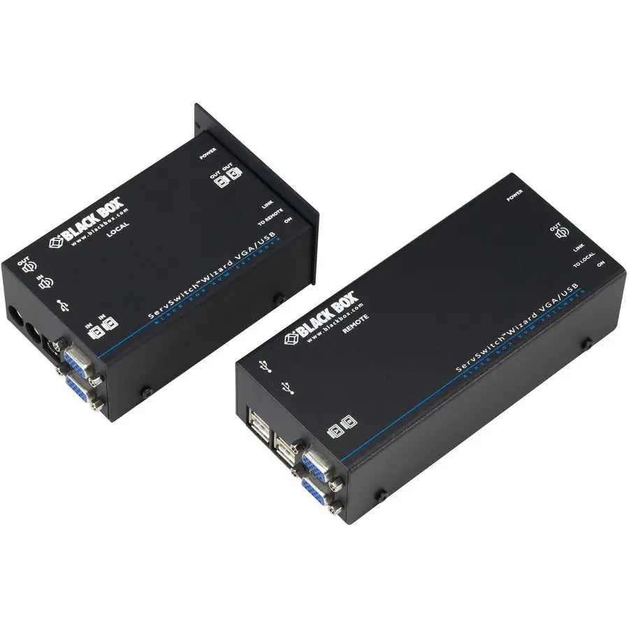 Black Box ServSwitch Wizard USB KVM Extender with Dual-Head VGA and Audio (Part ACU5250A-R2)