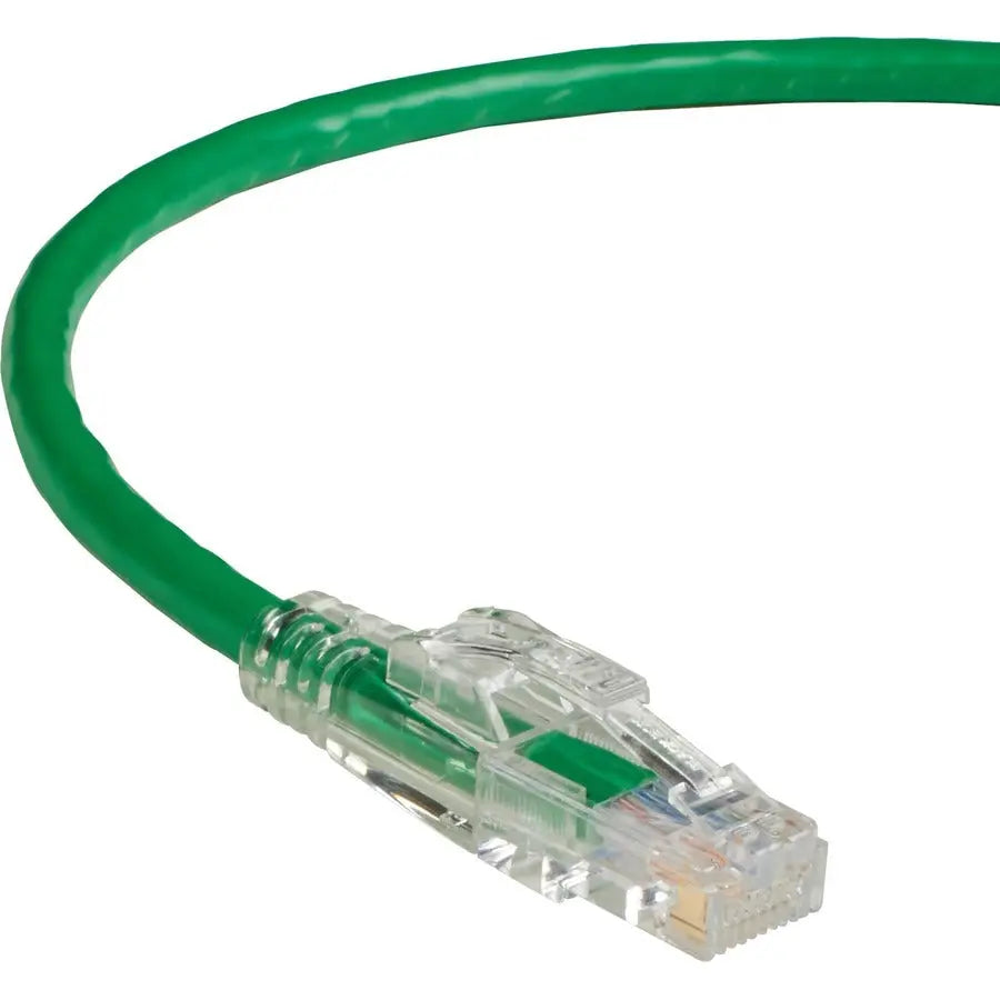 Black Box GigaTrue 3 Cat6 UTP Patch Network Cable – 7 ft Green, 550 MHz, Lifetime Warranty