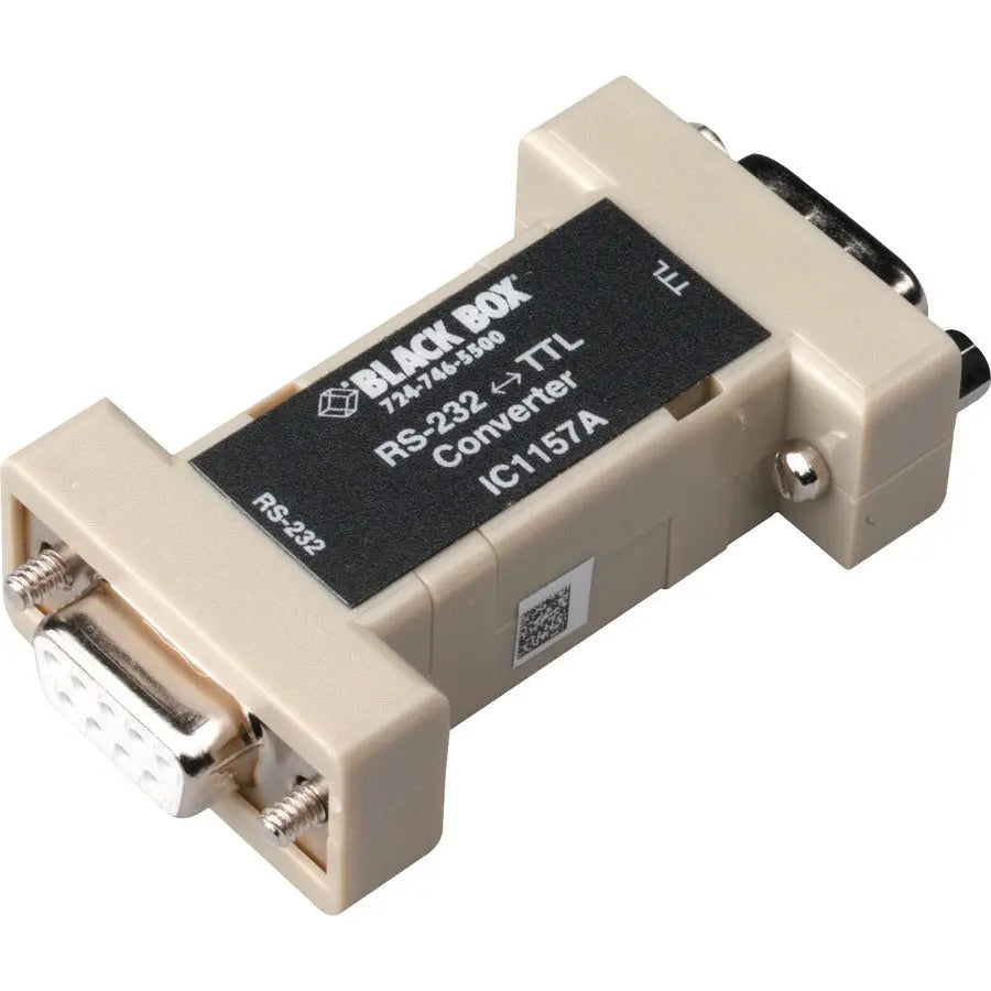 Black Box RS-232 to TTL Bidirectional Converter with DB9 - Supports 115 kbps