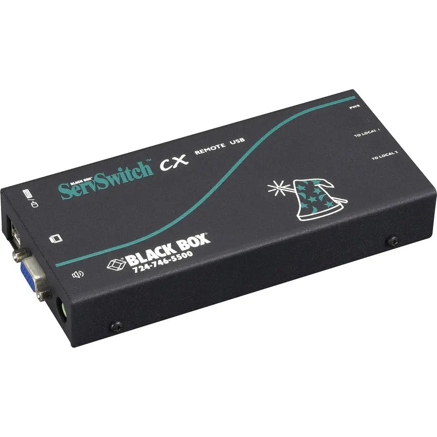 Black Box ServSwitch CATmix KVM Extender - Compact Over CATx with USB and Audio Support