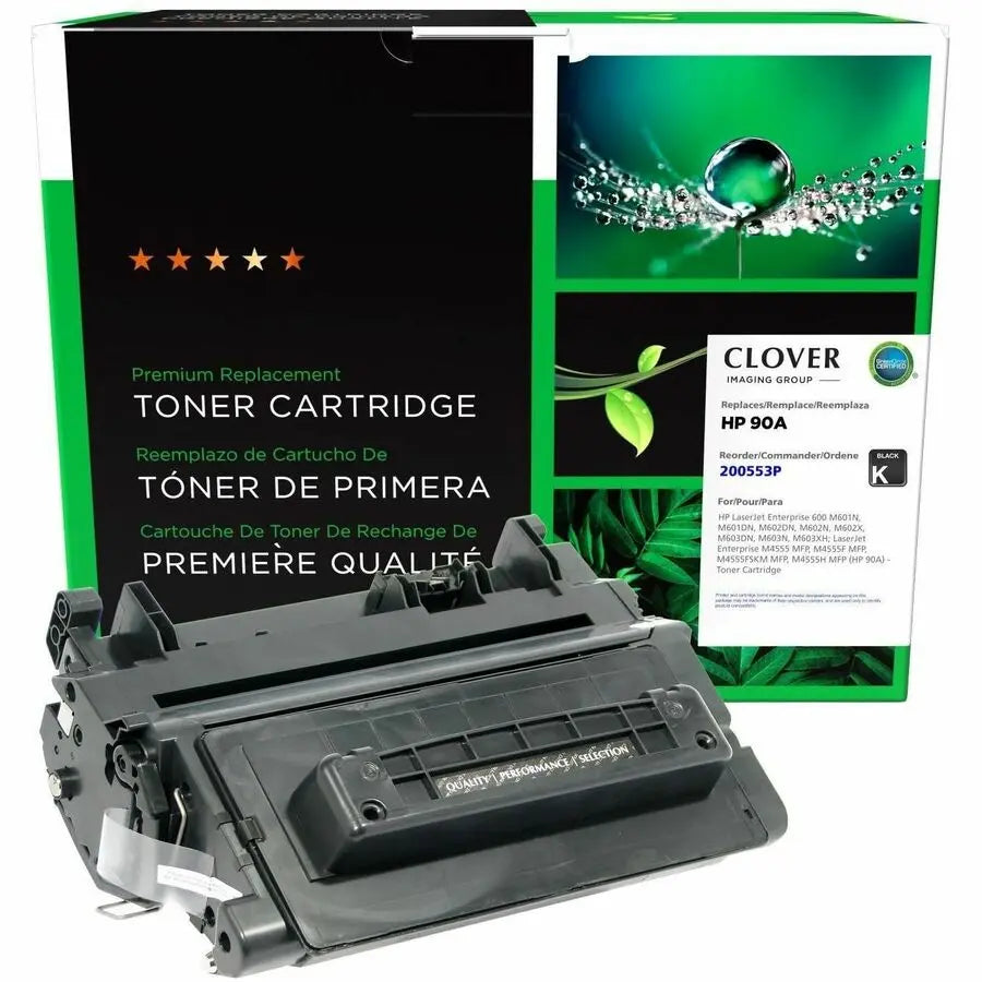 Clover Imaging Remanufactured HP 90A Black Toner Cartridge for HP LaserJet Enterprise and MFP Series