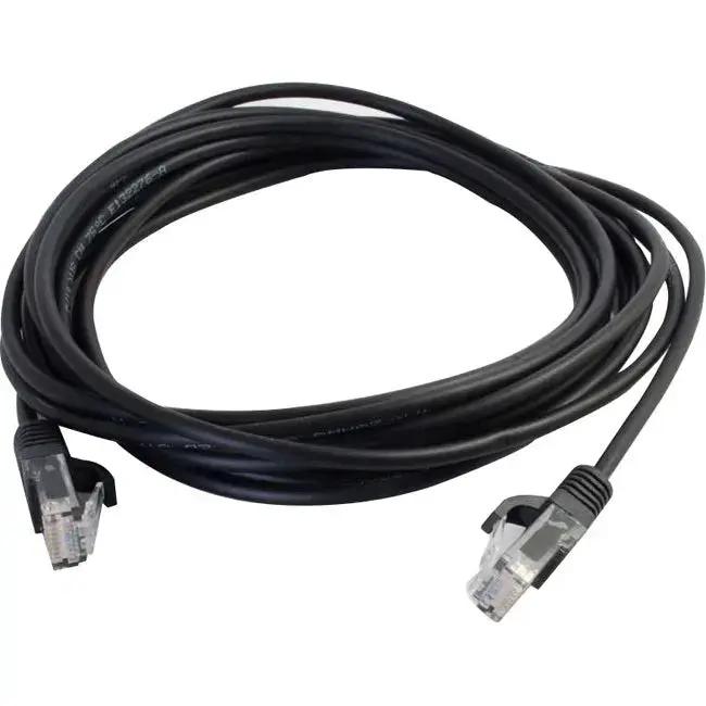 Legrand Group C2G 5ft Cat5e Snagless Unshielded UTP Slim Network Patch Cable - Black by Legrand Group