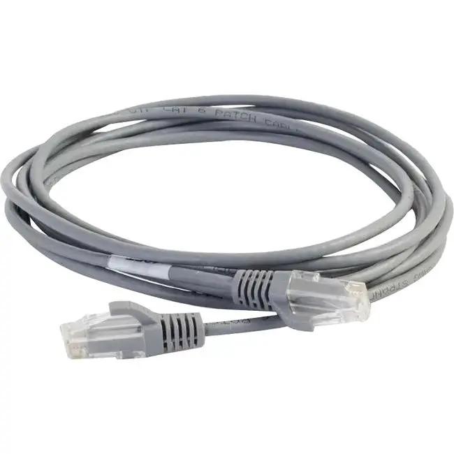 C2G 2ft Cat6 Snagless Unshielded (UTP) Slim Ethernet Patch Cable - Gray by Legrand Group