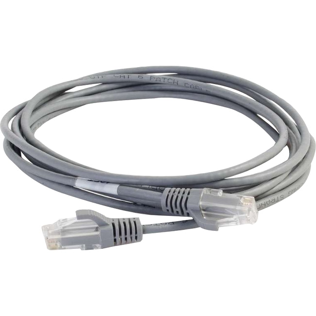 C2G 01093 7-Foot Cat6 Slim Snagless Unshielded Ethernet Patch Cable, Gray