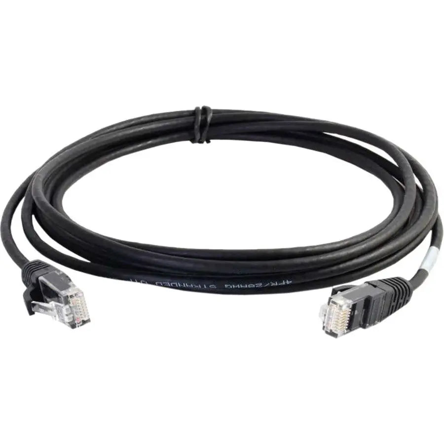 C2G 7ft Cat6 Slim Snagless Unshielded Ethernet Cable – Black, Legrand Group Part 01106 by Legrand Group
