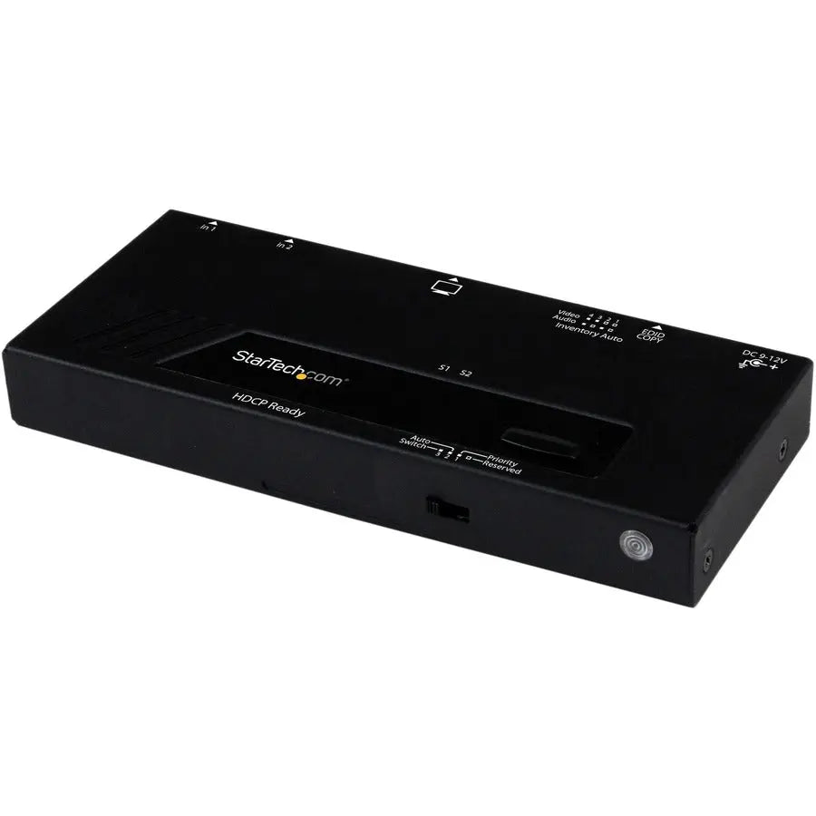 StarTech.com VS221HDQ 2-Port HDMI Auto Switcher with Manual Control and EDID Emulation