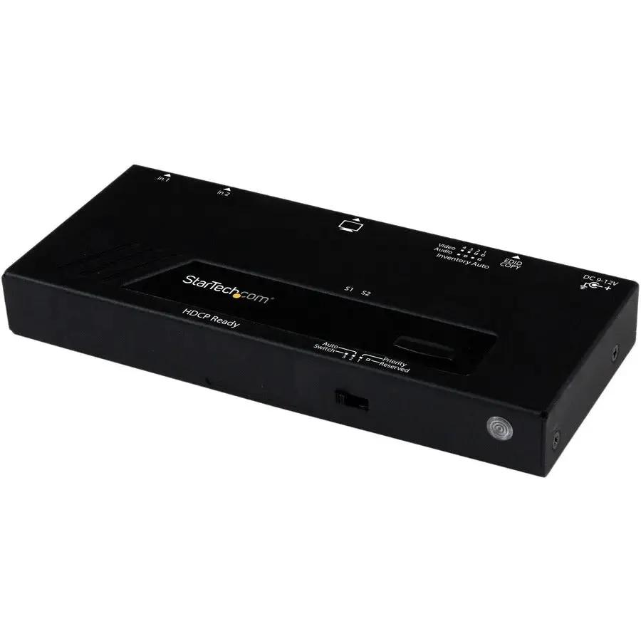 StarTech.com VS221HDQ 2-Port HDMI Auto Switcher with Manual Control and EDID Emulation by StarTech.com