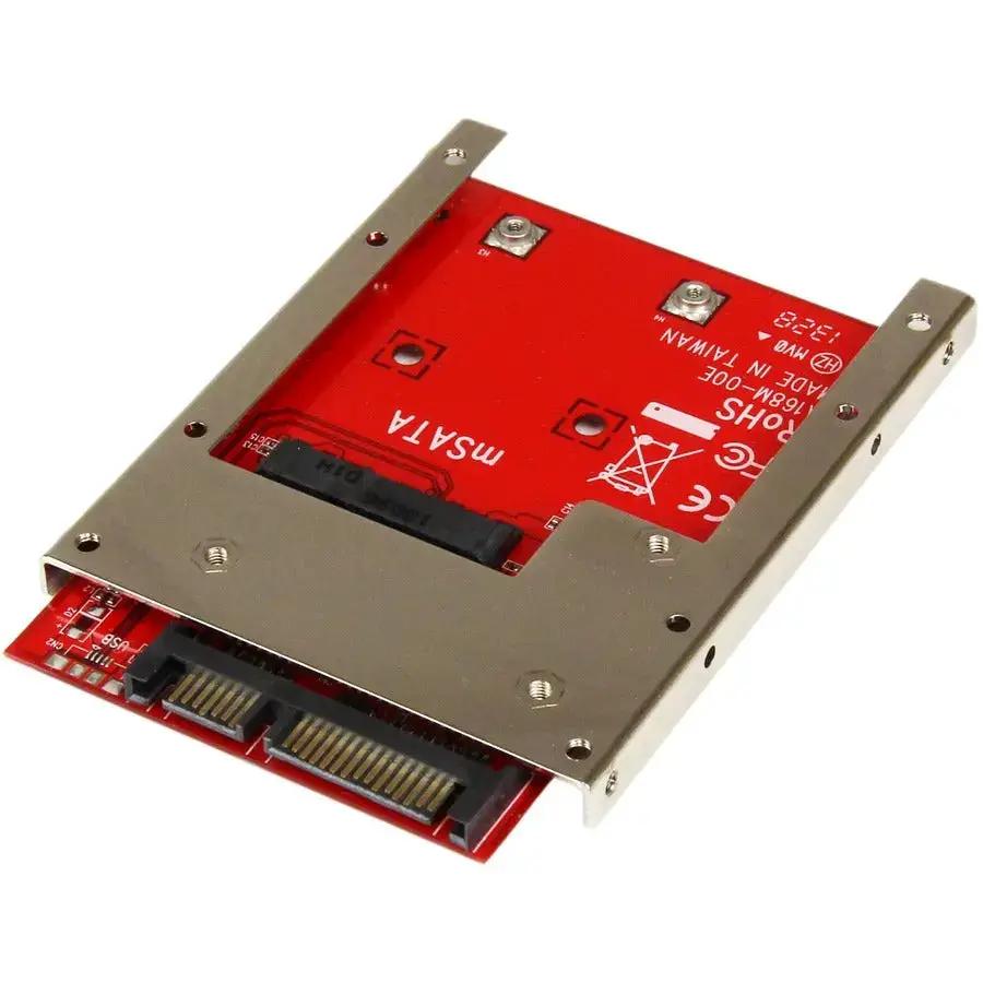 StarTech.com SAT32MSAT257 mSATA to 2.5 Inch SATA Adapter Converter for High-Speed SSD Installation by StarTech.com