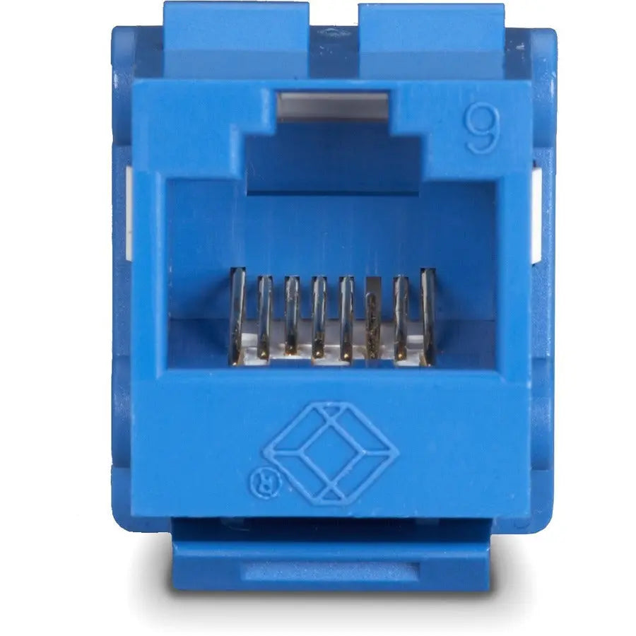 Black Box GigaTrue2 CAT6 Jack – Universal Wiring, Component Level, Blue, FMT630-R3