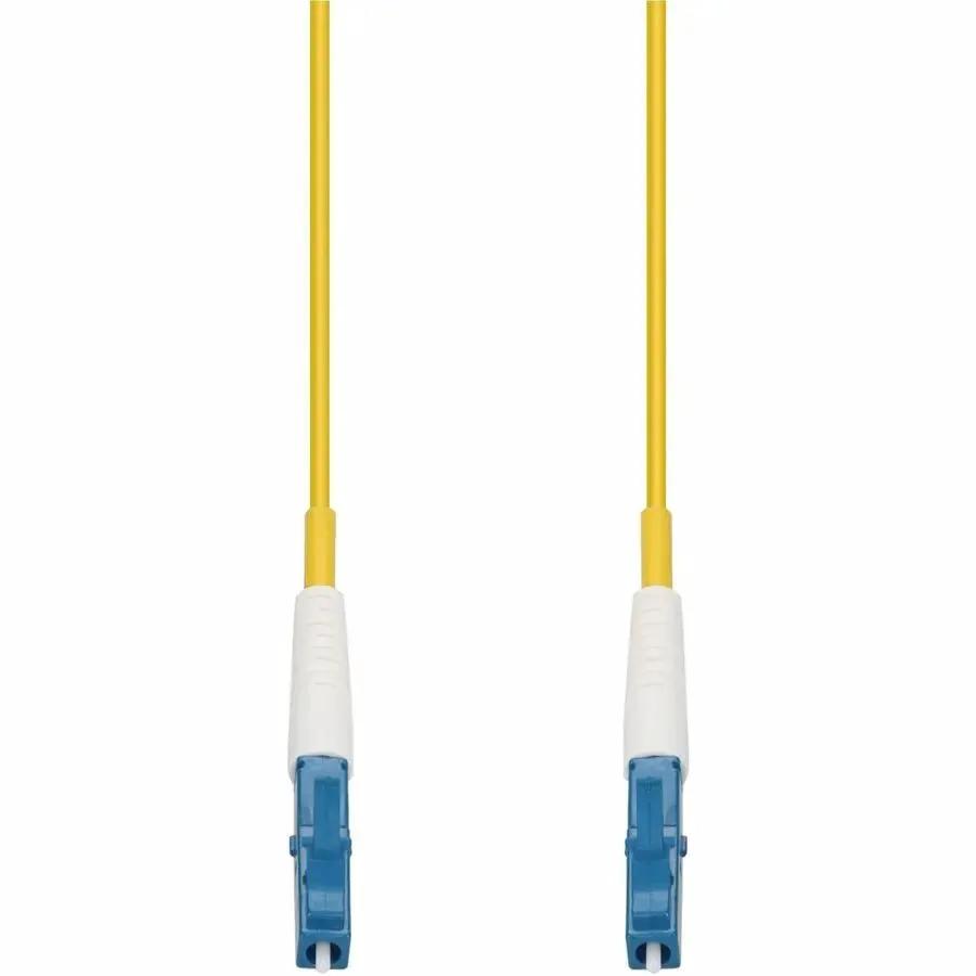 AddOn 3m LC to LC Yellow OS2 Simplex OFNR Riser-Rated Fiber Patch Cable by ADDON
