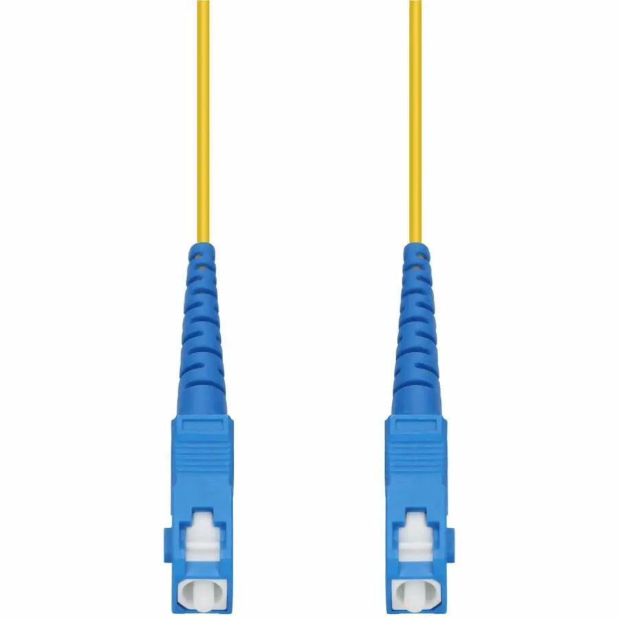 AddOn 3m SC to SC Yellow OS2 Simplex Fiber Optic Patch Cable – Riser-Rated SMF for Long-Distance Indoor Networking